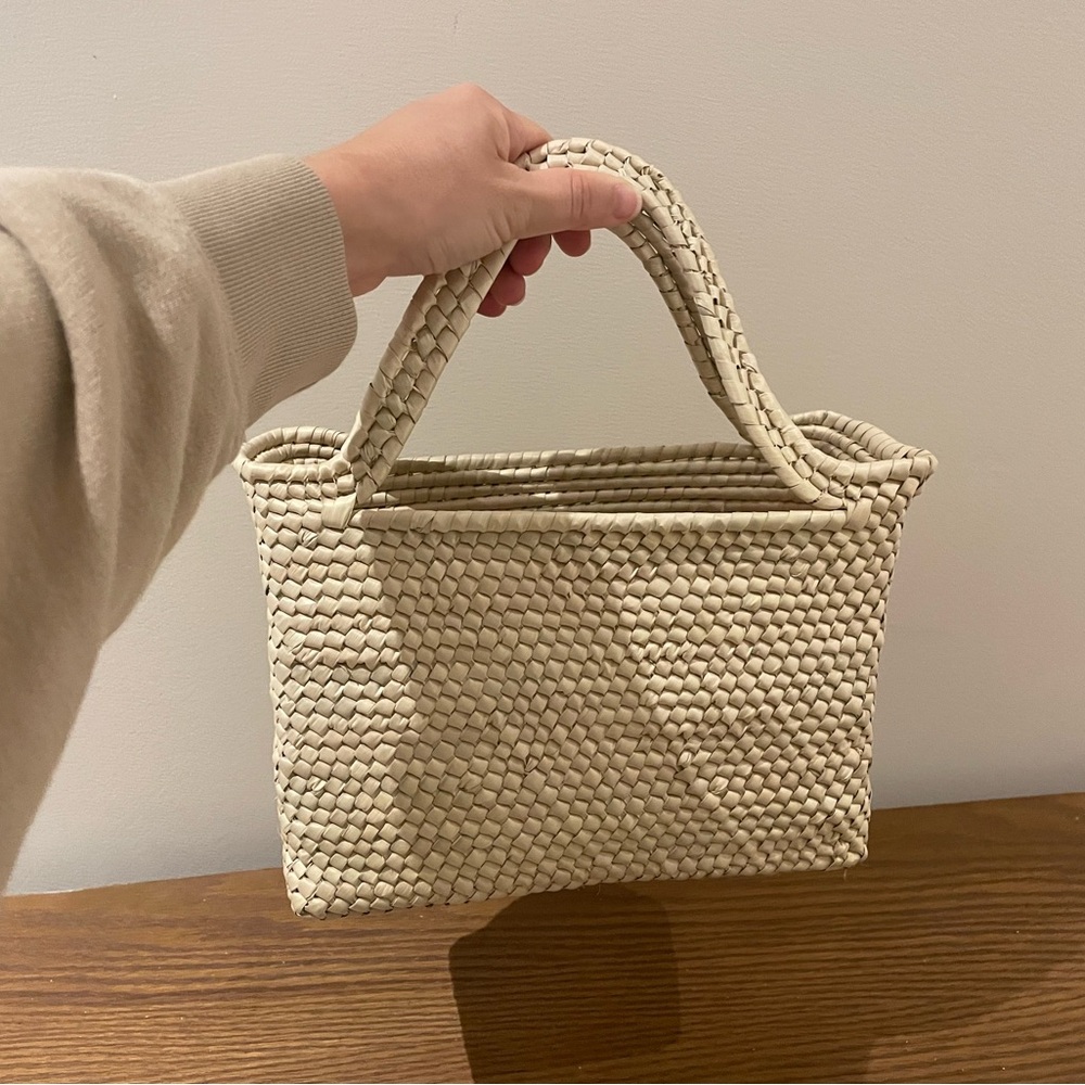 NEW Handmade small woven straw bag ✨